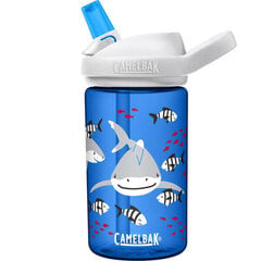 Детская бутылочка с трубочкой Camelbak Eddy+ Kids Friendly Sharks, 400 ml цена и информация | Фляги для воды | kaup24.ee