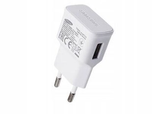 EP-TA50EWE Samsung USB-A 8W Travel Charger White (OOB Bulk) цена и информация | Зарядные устройства для телефонов | kaup24.ee