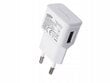 EP-TA50EWE Samsung USB-A 8W Travel Charger White (OOB Bulk) цена и информация | Mobiiltelefonide laadijad | kaup24.ee