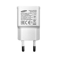 EP-TA50EWE Samsung USB-A 8W Travel Charger White (OOB Bulk) цена и информация | Зарядные устройства для телефонов | kaup24.ee