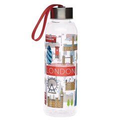 Metallkaanega veepudel - London Icons 500 ml hind ja info | Joogipudelid | kaup24.ee