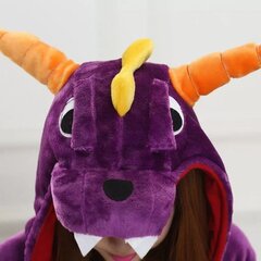 Onesie Кигуруми Пижамы Spyro Маскировка Костюм S: 145-155 см цена и информация | Женские пижамы, ночнушки | kaup24.ee