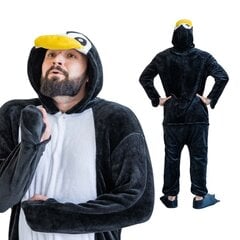 Пижамы Onesie Кигуруми Костюм Маскировка Пингвин S: 145 - 155 см цена и информация | Женские пижамы, ночнушки | kaup24.ee