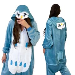 Пижамы Onesie Кигуруми Костюм Маскировка Сова S: 145-155 см цена и информация | Женские пижамы, ночнушки | kaup24.ee