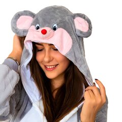 Onesie Кигуруми Пижамы Микки Маус Маскировка Костюм S: 145-155 см цена и информация | Женские пижамы, ночнушки | kaup24.ee