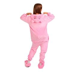 Пижамы Onesie Кигуруми Костюм Маскировка Розовый Свинья S: 145 - 155 см цена и информация | Женские пижамы, ночнушки | kaup24.ee