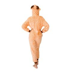 Onesie Кигуруми Пижамы Олень Маскировка Костюм S: 145 - 155 см цена и информация | Женские пижамы, ночнушки | kaup24.ee