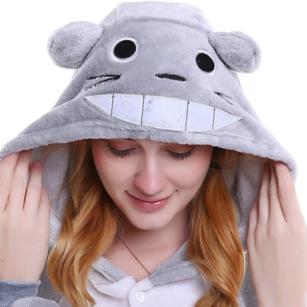 Onesie Kigurumi Pyjamas Totoro Disguise Kostüüm цена и информация | Öösärgid, pidžaamad | kaup24.ee