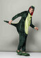 Onesie Kigurumi Pyjamas Dinosaurus Disguise Kostüüm S: 145-155cm цена и информация | Öösärgid, pidžaamad | kaup24.ee