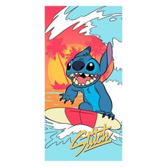 Puuvillane rannarätik Disney Stitch 70x140 hind ja info | Rätikud, saunalinad | kaup24.ee