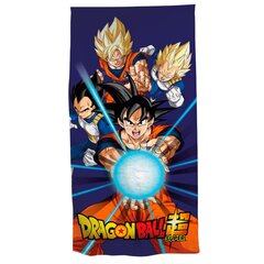 Dragon Ball Super 70x140 mikrokiust rannarätik hind ja info | Rätikud, saunalinad | kaup24.ee