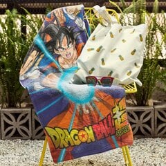 Dragon Ball Super 70x140 mikrokiust rannarätik hind ja info | Rätikud, saunalinad | kaup24.ee