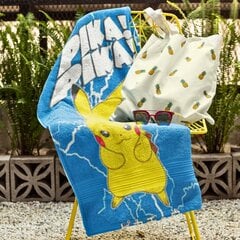 Pokemon Pikachu mikrofiiberist rannarätik 70x140 hind ja info | Rätikud, saunalinad | kaup24.ee