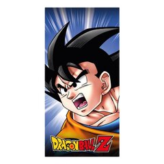 Dragon Ball Z Son Goku 70 x 140 cm mikrokiust rannarätik 70 x 140 cm hind ja info | Rätikud, saunalinad | kaup24.ee