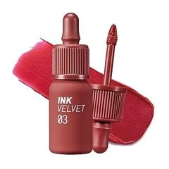 Peripera New Ink The Velvet 4 г № 03 Red Only - Бархатный тинт для губ цена и информация | Помады, бальзамы, блеск для губ | kaup24.ee