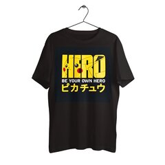 Naiste Unisex T-särk - Pokemon Pikachu Pikaczu Hero S hind ja info | Meeste T-särgid | kaup24.ee