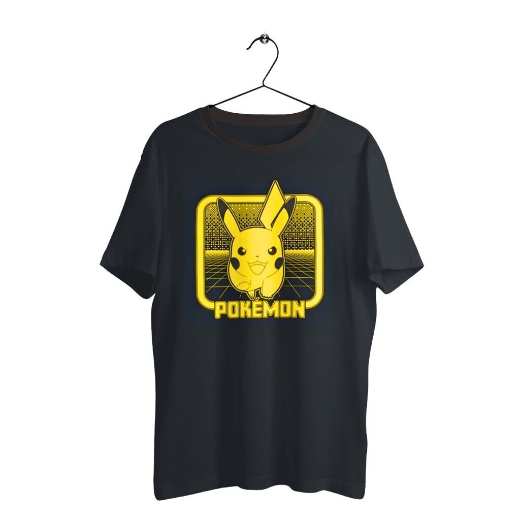 Naiste Unisex T-särk: POKEMON PIKACHU T-SHIRT, suurus M hind ja info | Meeste T-särgid | kaup24.ee