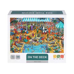 Puzzle "On The Deck" - Basseinipidu hind ja info | Pusled | kaup24.ee