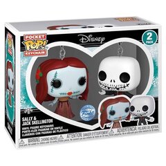 Funko POP Фигурка-брелок "Кошмар перед Рождеством" Джек и Салли цена и информация | Атрибутика для игроков | kaup24.ee