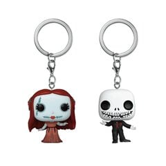 Funko POP Фигурка-брелок "Кошмар перед Рождеством" Джек и Салли цена и информация | Атрибутика для игроков | kaup24.ee