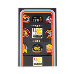 Ametlik Pac-Man 40. aastapäeva 9 pini komplekt hind ja info | Fännitooted mänguritele | kaup24.ee