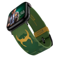 Универсальный ремешок для Apple Watch + дизайн щита Локи из Marvel цена и информация | Атрибутика для игроков | kaup24.ee