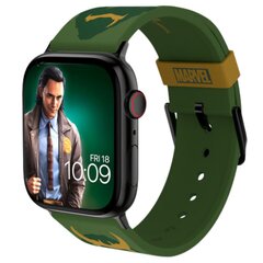 Универсальный ремешок для Apple Watch + дизайн щита Локи из Marvel цена и информация | Атрибутика для игроков | kaup24.ee