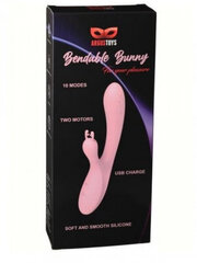 Vibraator Boss Of Toys Bendable Bunny, roosa hind ja info | Vibraatorid | kaup24.ee