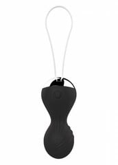 Boss Of Toys Kulki-Vibrating Silicone Kegel Balls USB 10 Function / Remote control -Black цена и информация | Анальные игрушки | kaup24.ee