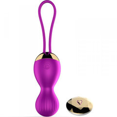 Kuulid Boss Of Toys Vibrating Silicone Kegel Balls, lilla hind ja info | Anaallelud | kaup24.ee