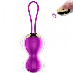 Kuulid Boss Of Toys Vibrating Silicone Kegel Balls, lilla hind ja info | Anaallelud | kaup24.ee