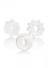 Peeniserõngaste komplekt Reversible Ring Set Transparent, läbipaistev hind ja info | BDSM ja fetish | kaup24.ee