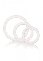 Boss Of Toys Rubber Ring - 3 Piece Set White цена и информация | БДСМ и фетиш | kaup24.ee