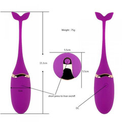 Boss Of Toys Vibratong egg (purple) USB цена и информация | Вибраторы | kaup24.ee