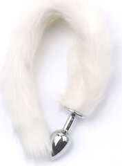 Kiotos Bdsm Fox Tail Plug White - Short цена и информация | БДСМ и фетиш | kaup24.ee