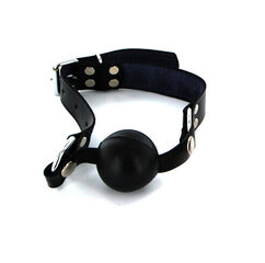 Suupall Kiotos Bdsm Rubber Ball Gag, must hind ja info | BDSM ja fetish | kaup24.ee