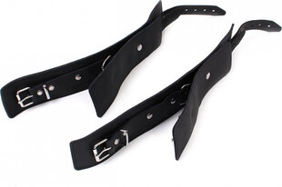 Käerauad Kiotos Leather Arm Locking Cuffs L/XL, must hind ja info | BDSM ja fetish | kaup24.ee