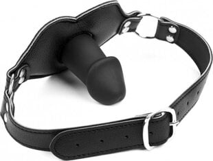 Suurihm Kiotos Leather Big Lips Penis Gag, must hind ja info | BDSM ja fetish | kaup24.ee