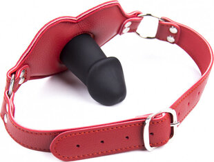 Kiotos Leather Big Lips Penis Gag Red цена и информация | БДСМ и фетиш | kaup24.ee