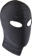 Mask Kiotos Leather Black BDSM Hood Eyes Only, must hind ja info | BDSM ja fetish | kaup24.ee