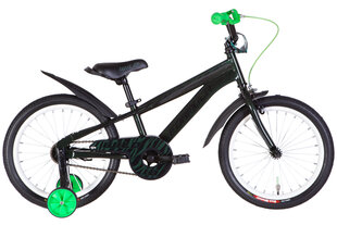 Bicycle 18" Formula WILD piduriraam-9" roheline ja mu koos poritiibaga hind ja info | Jalgrattad | kaup24.ee