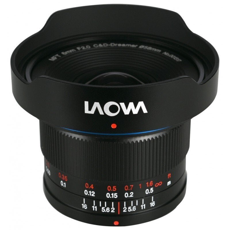 Venus Optics Laowa C-Dreamer 6mm f/2.0 objektiiv Micro 4/3 jaoks цена и информация | Objektiivid | kaup24.ee