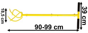 ERDE manuaalne aiaõhutaja kultivaator 90-99 cm цена и информация | Садовые инструменты | kaup24.ee