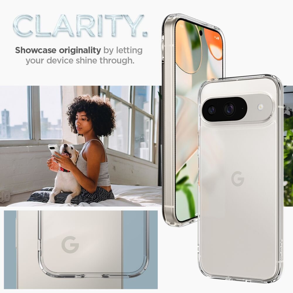 SPIGEN ULTRA HÜBRIID GOOGLE PIXEL 9 | 9 PRO KRISTALLSELGE hind ja info | Telefoni kaaned, ümbrised | kaup24.ee