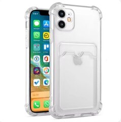 Läbipaistev Iphone Case koos kaardi hoidjaga hind ja info | Telefoni kaaned, ümbrised | kaup24.ee