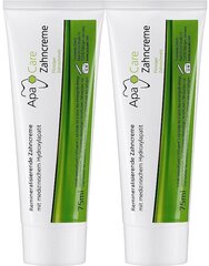 Remineraliseeriv hambapasta ApaCare (2x75ml) hind ja info | Suuhügieen | kaup24.ee