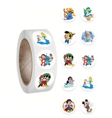 Disney 500-osaline kleepsurull hind ja info | Aplikatsioonid, dekoratsioonid, kleebised | kaup24.ee