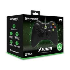 Проводной контроллер Hyperkin Xenon, официально лицензированная реплика Xbox 360, черный цена и информация | Джойстики | kaup24.ee