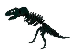 Puidust 3D pusle Dinosaurus hind ja info | Klotsid ja konstruktorid | kaup24.ee