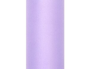 Sile tüll rullis Lilac, helelilla, 0,15x9 m, 1 tk/9 m hind ja info | Peokaunistused | kaup24.ee